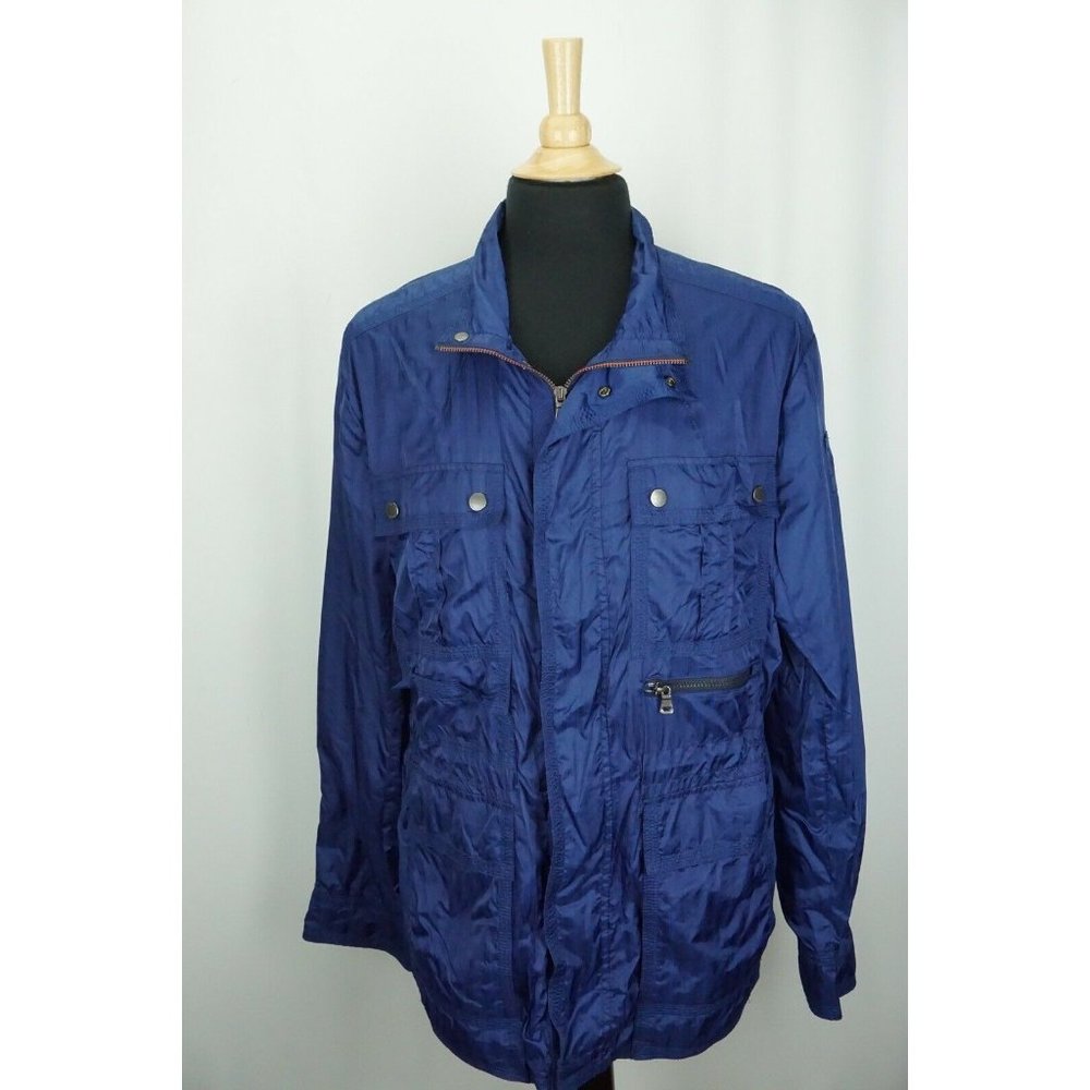 Hugo Boss Casian Royal Blue Lightweight Mens Coat Jacket Sz 46R